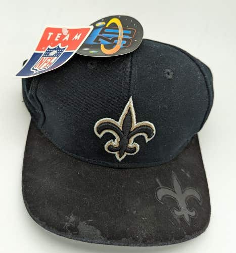 Vintage Deadstock New Orleans Saints Snapback Hat Drew Pearson Team NFL New
