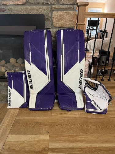 Bauer hyperlite set skinned as Mach