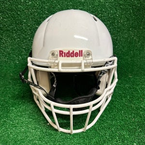 Adult Small - Riddell Speed Football Helmet - White