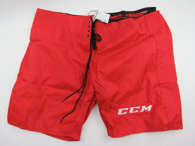 New! CCM Carolina Hurricanes NHL Pro Stock Hockey Pant Shell Red Size 3XL GOALIE