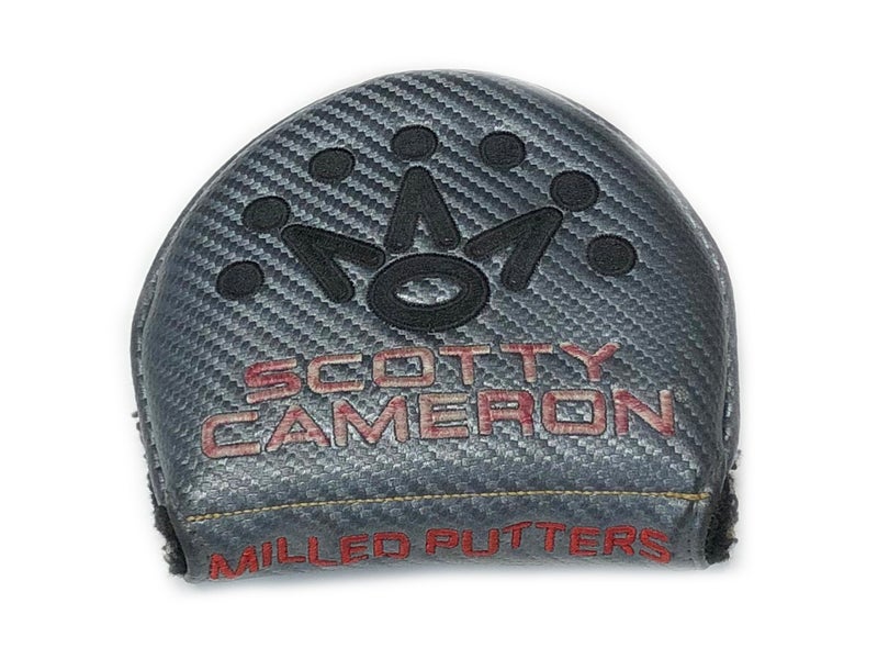 Scotty Cameron Futura Silver/Black/Red Heel Shafted Mallet Headcover