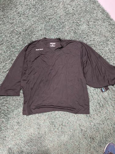 New Bauer Black Goalie Cut Xxl