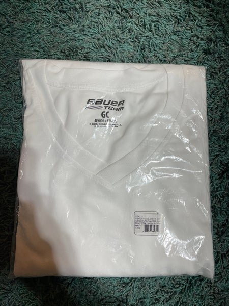 New Bauer White Goalie Senior