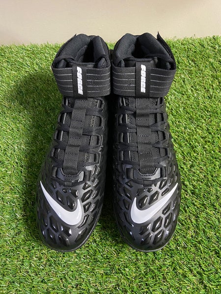 NEW Nike Force Savage Pro Mid Football Cleats 880144-100 Men's Size 18