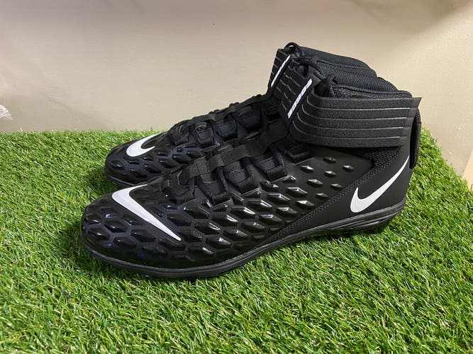 Nike Force Savage Pro 2 Detachable Football Lineman Cleats BV3981-100 Men 12.5