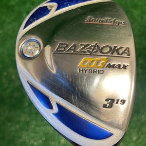 Tour Edge Bazooka HT Max 3 Hybrid 19* RH 75g UST Regular Graphite +HC Nice Grip
