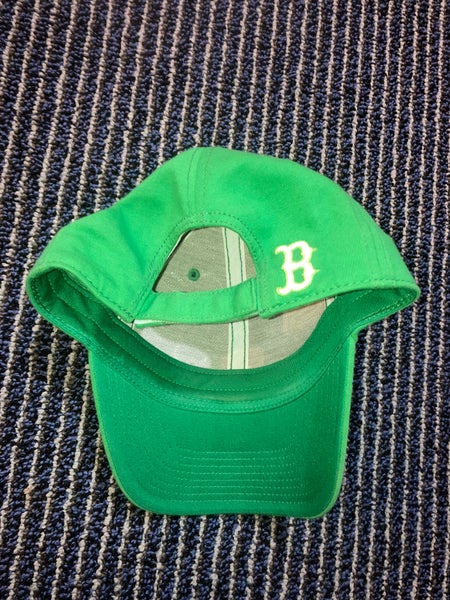 Boston Red Sox Hat Green Shamrock St. Patricks Day Cap jeweled adjustable  56CM