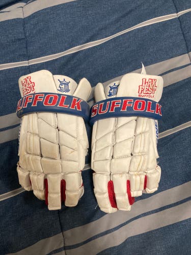 Used Brine 13" Clutch Lacrosse Gloves