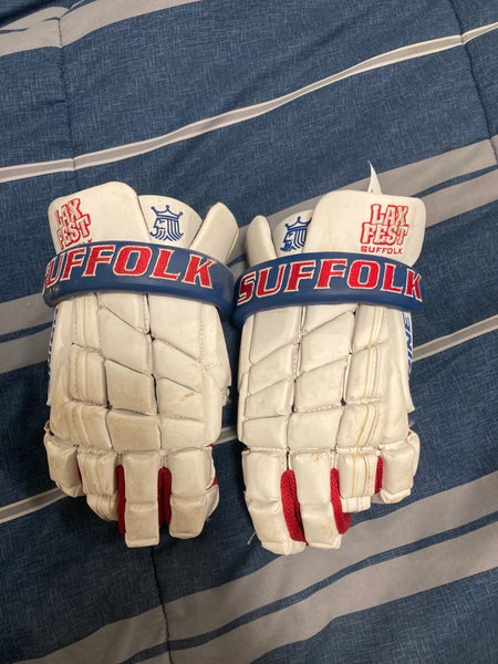 Used Brine 13" Clutch Lacrosse Gloves