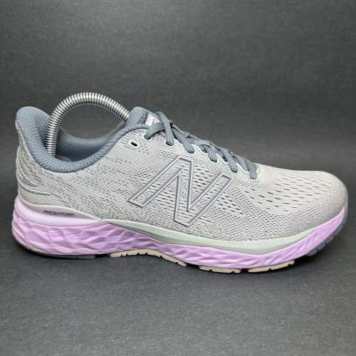 New Balance Womens Fresh Foam 880 V11 W880Z11 Gray Pink Running Shoes 9.5 B