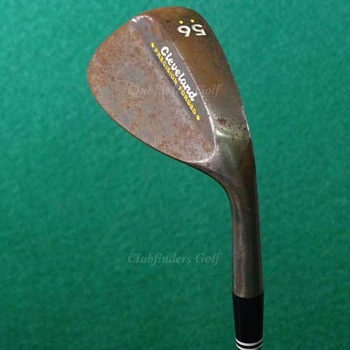 Cleveland Precision Forged Raw 56° SW Sand Wedge Dynamic Gold Steel Wedge