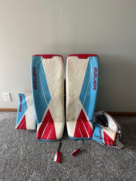 34" Bauer Ultrasonic Goalie Complete Set Size Medium