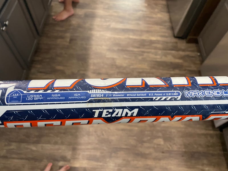 Used Worth Resmondo Titan 5.4L 120 End Load Composite Bat -8 26OZ 34