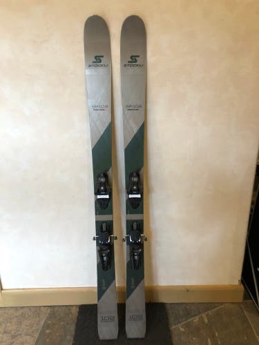 2023 Stormrider 102 Skis With Salomon Strive 13 Bindings 182cm 533301