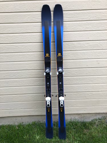 Salomon XDR 84 TI Skis With Salomon 13 Bindings 186cm
