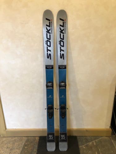 2020 Stockli Stormrider 95 Skis With Tyrolia Attack 11 Bindings 184cm