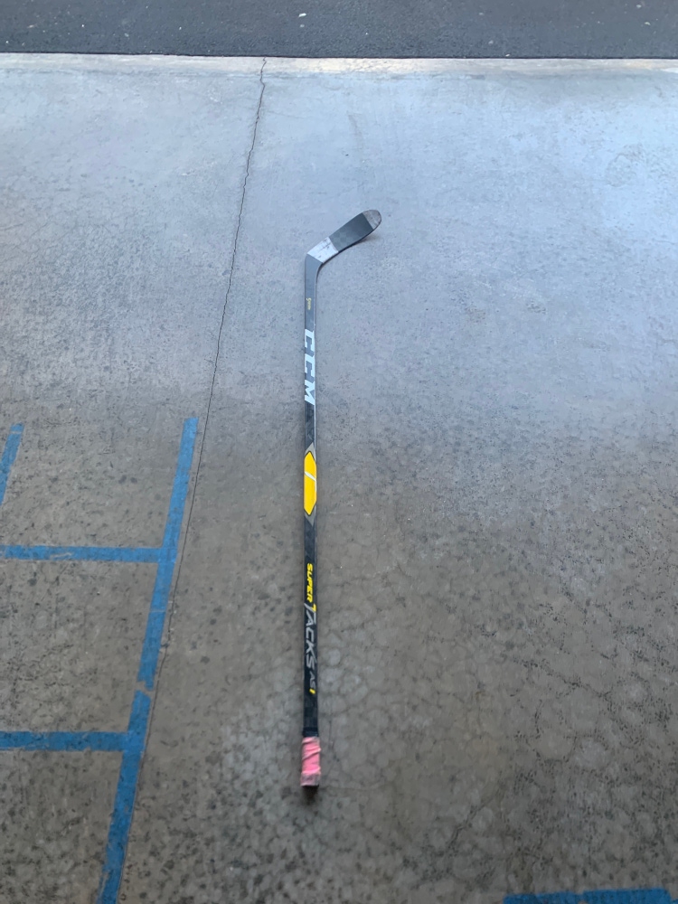 Broken Super Tacks AS1 Hockey Stick