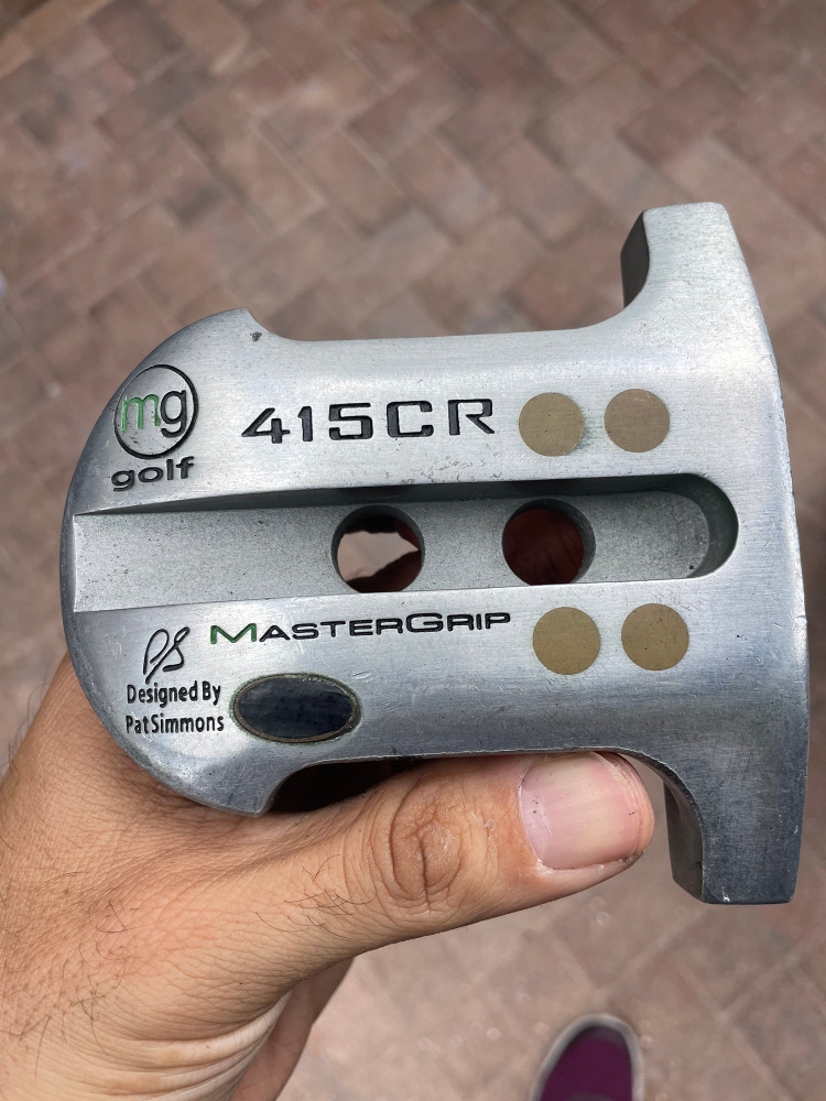 MasterGrip 415CR putter by MG golf designed by Pat Simmons