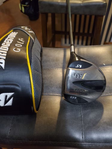 Used Men's Bridgestone Right Handed J33R Driver Stiff Flex 8.5 Loft