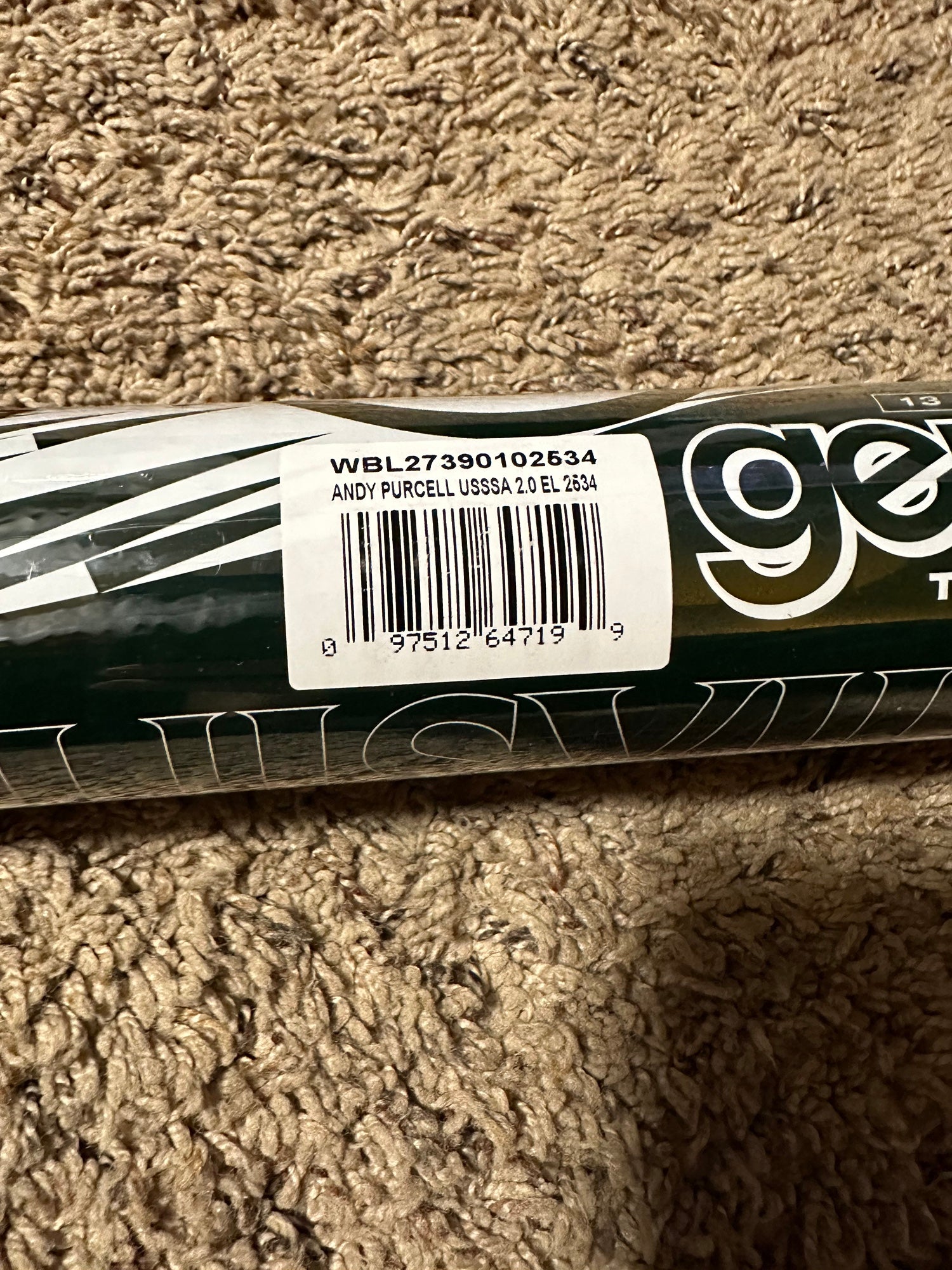 Mazza Softball Louisville Slugger Genesis Andy Purcell APG3 USSSA 2023 &ndash; 25 Oz, 34&Prime;