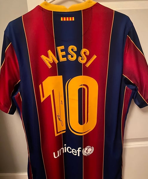 Lionel Messi Signed Jersey