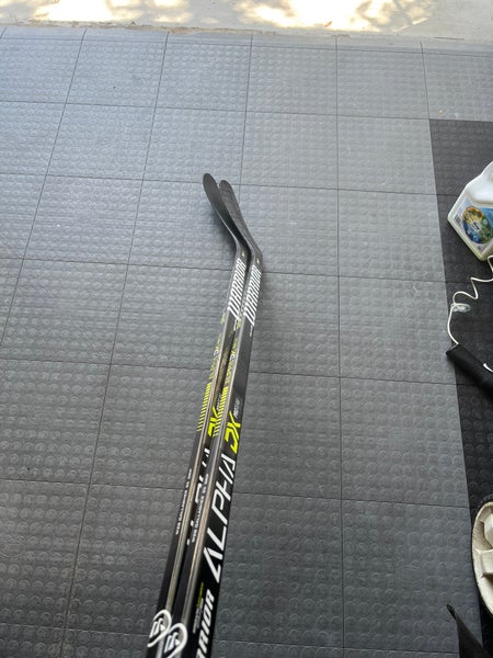 2 PACK ! Senior Left Hand P28 Pro Stock Alpha LX Pro Hockey Stick