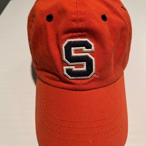 Gently Used Genuine Syracuse University Fitted (7-1/8) Hat by Zephyr Orange/Blue