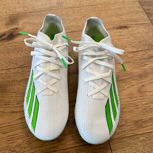 White Men's Size 4.5 (Women's 5.5) Adidas X speedflow Cleats