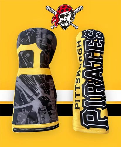 Pittsburgh Pirates Driver & Fairway Wood Head Cover