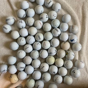 72 pack used golf balls