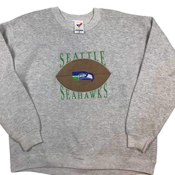 Vintage Large Seahawk” graphic tee, pullover crewneck, pullover