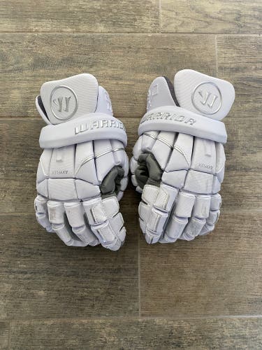 Used Warrior Large EVO QX Lacrosse Gloves