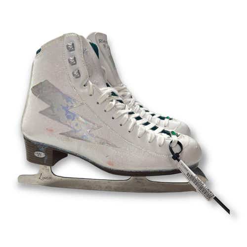 Used Riedell Emerald Senior 9 Women's Figure Skates