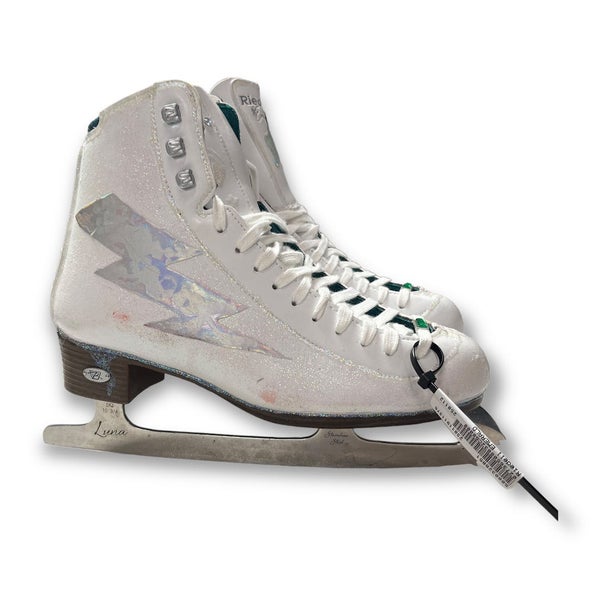 Used Riedell Emerald Senior 9 Women's Figure Skates