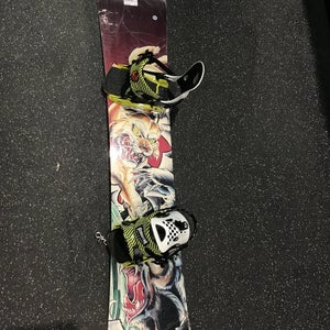 Used Ltd 159 Cm Men's Snowboard Combo