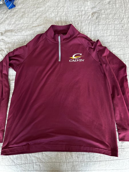 Used Large Under Armour Calvin University ¼ Zip