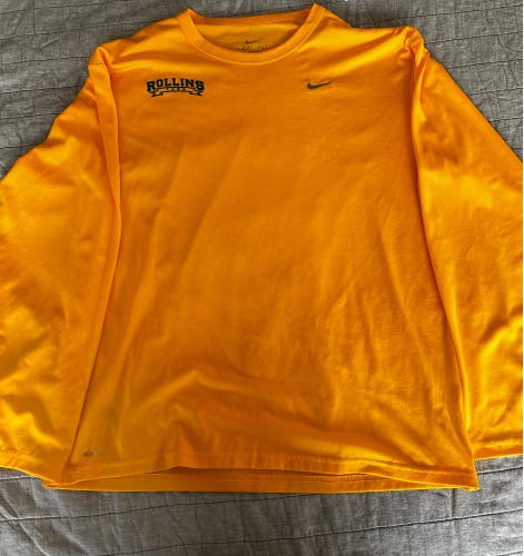 Used Men's Rollins College Nike Dri-Fit LS Tee