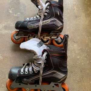 Used Bauer Regular Width Size 4 Inline Skates