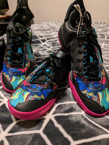 New Size 9.0 & 10.5 Converse All Star BB Shift (Black/Pink  display picture 3
