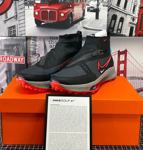 Nike Air Zoom Infinity Tour 2 Shield Black Red DO8997-060 Men's Sz 10.5 US W/BOX