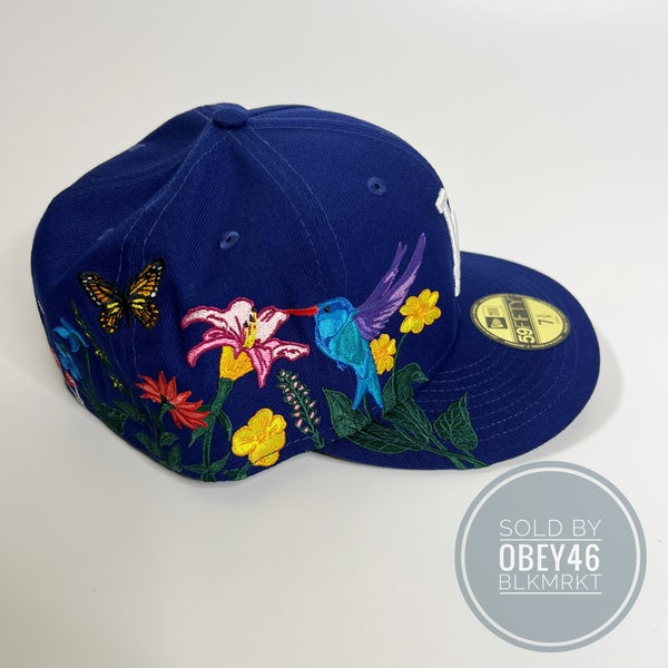 New Era Los Angeles Dodgers Blooming 59FIFTY Fitted 7 3/8 / Royal Blue