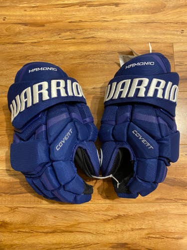 RARE! BRAND NEW Warrior Covert QRL Pro Canucks Pro Stock Gloves (14")