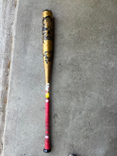 Used 2023 Demarini Voodoo one-piece BBCOR (-3) 33in 30oz
