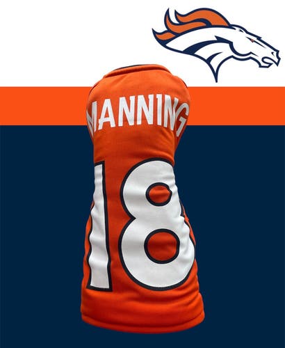 Peyton Manning Denver Broncos Driver Head Cover