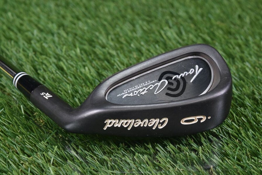 CLEVELAND GOLF TOUR ACTION TA5 9 IRON W/ TRUE TEMPER SENIOR FLEX GUN METAL BLACK