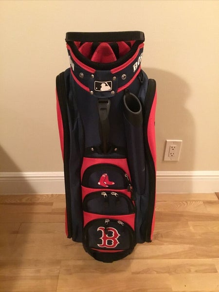 Team Golf MLB Boston Red Sox Cart Golf Bag with 14-way Dividers & Rain  Cover