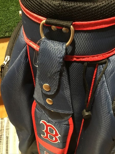 Team Golf MLB Boston Red Sox Cart Golf Bag with 14-way Dividers & Rain  Cover