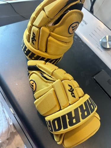 Bruins Winter Classic Custom New Warrior 14" Pro Stock AX1 Pro Gloves