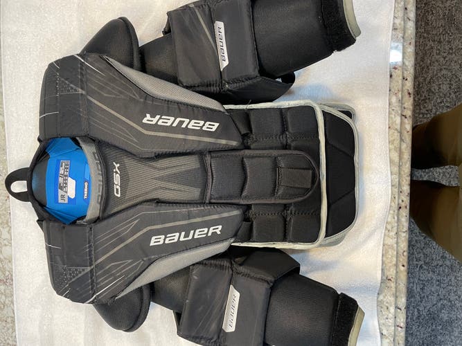 Used Large/Extra Large Bauer GSX Goalie Chest Protector