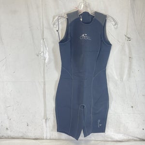 Used O'neill Hammer 2.1 Womens Size 10 Short Jane Sleeveless Spring Suit Wetsuit